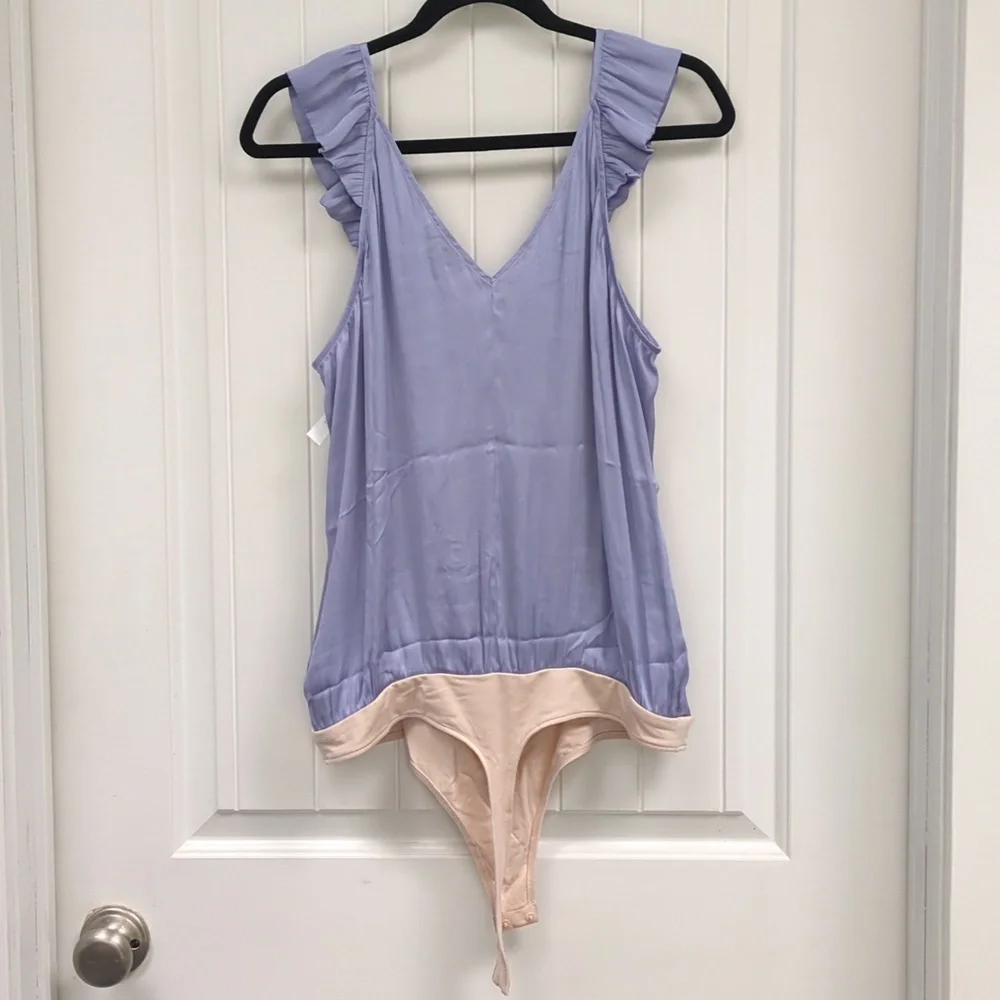 PAIGE Lunah Bodysuit Ruffle Top - Picture 6 of 6